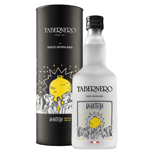 Pisco Acholado La Botija Presentación Tubular 700 ml