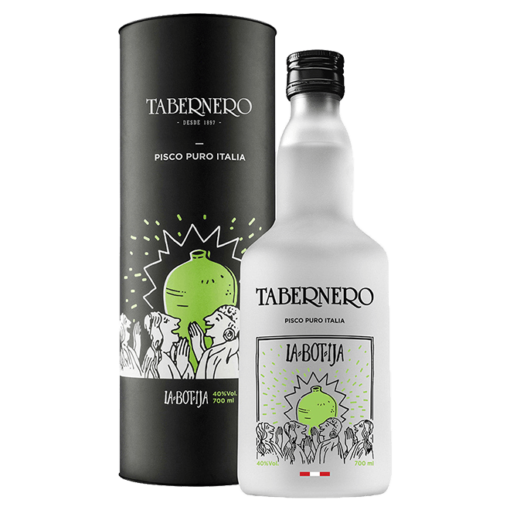 Pisco Italia La Botija Presentación Tubular 700 ml