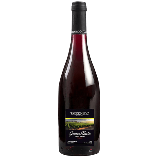 Vino Tabernero Gran Tinto Semi Seco Botella 750 ml