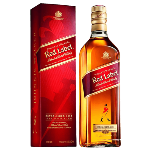 Whisky Johnnie Walker Etiqueta Roja 1 L