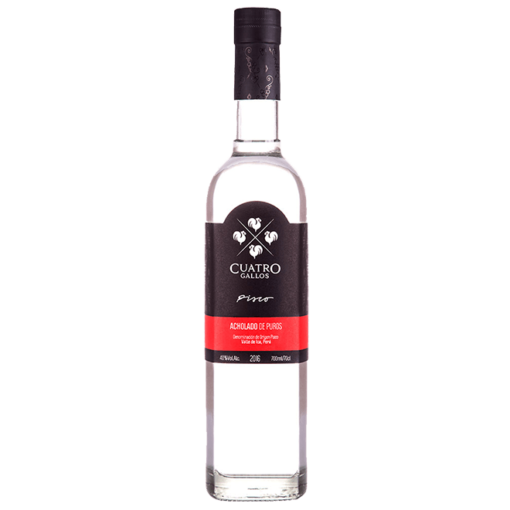 Pisco Cuatro Gallos Acholado 700 ml