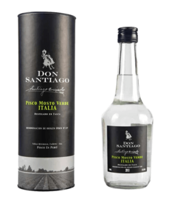 Pisco Don Santiago Queirolo Mosto Verde Italia 500 ml