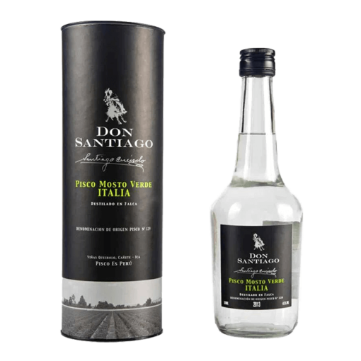 Pisco Don Santiago Queirolo Mosto Verde Italia 500 ml