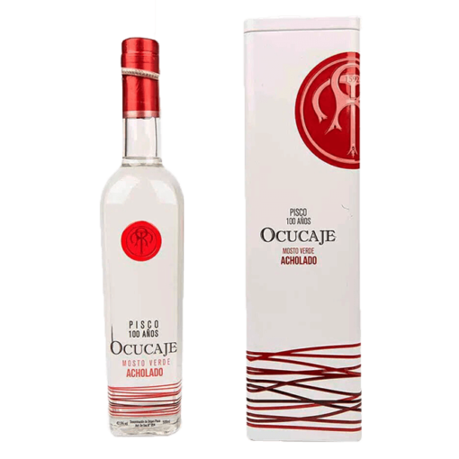 Pisco Ocucaje Mosto Verde Acholado 500 ml