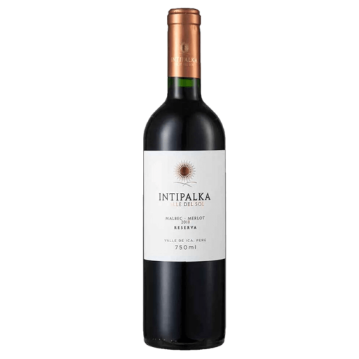 Vino Intipalka Reserva Malbec Merlot Botella 750 ml