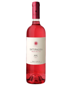 Vino Intipalka Rose Syrah Botella 750 ml