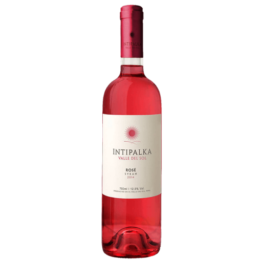 Vino Intipalka Rose Syrah Botella 750 ml